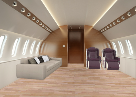 Planes trains and comfort Design Rendering