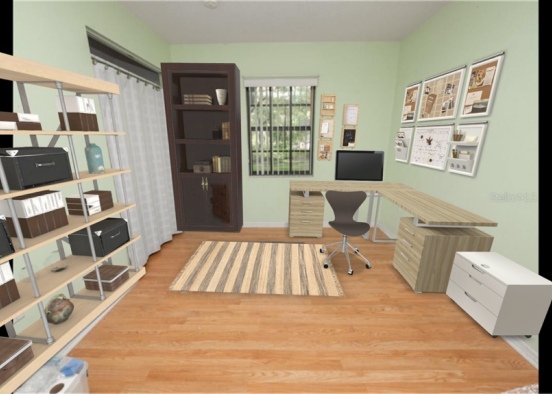 Andreas Office Design Rendering