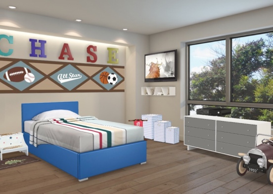 chases room  Design Rendering