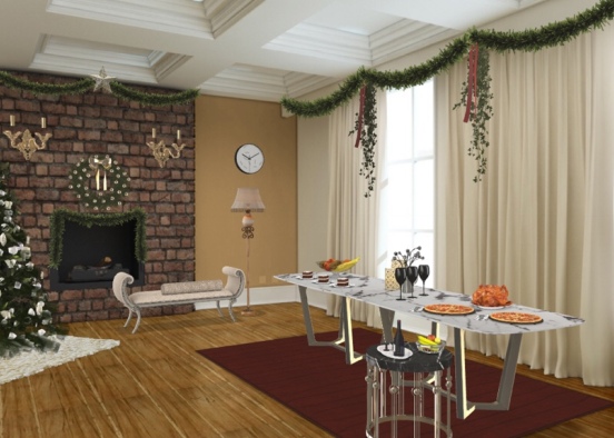 christmas party Design Rendering
