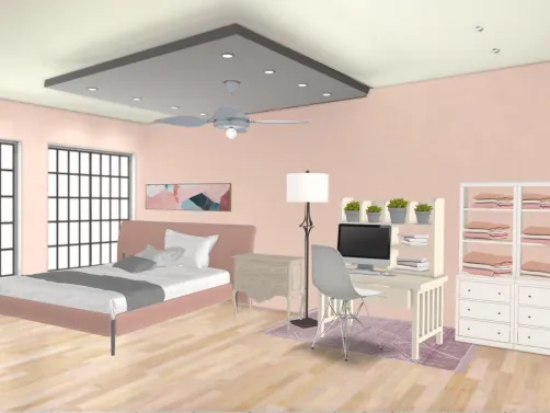 Quinceanera dress  room (reacreaton of the dress but in a room)