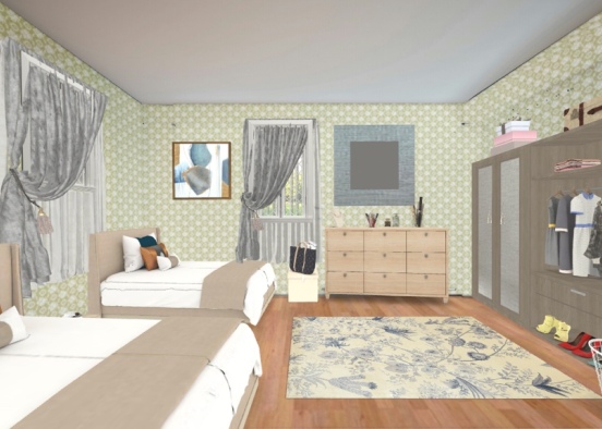 #dormitorio 😘🥰❤️💯 Design Rendering