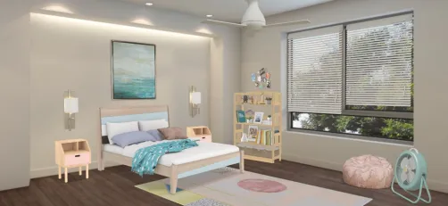 pastel bedroom 