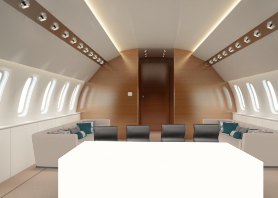 private Jet Design Rendering