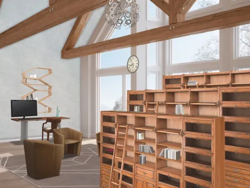cozy library