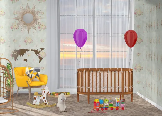 Babyroomcontest  Design Rendering