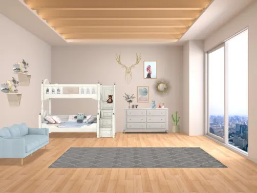 Adorable kid girl room!
