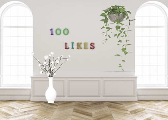 100 likes Design Rendering