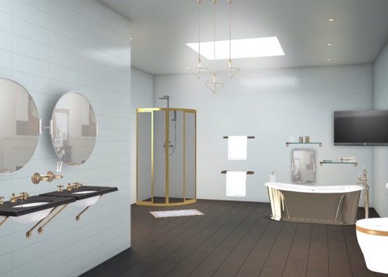 bathroom luxe  Design Rendering