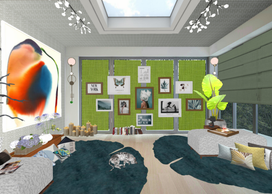 Relax in the museum of nature and relaxation Design Rendering