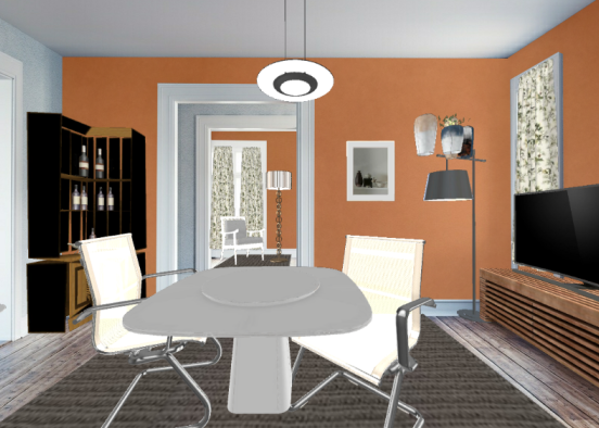 Small tv room by glori Design Rendering