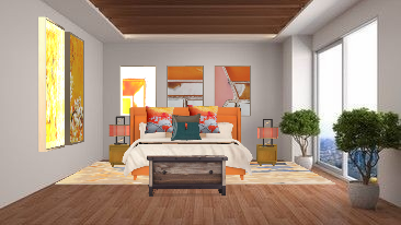 Aries bedroom Design Rendering