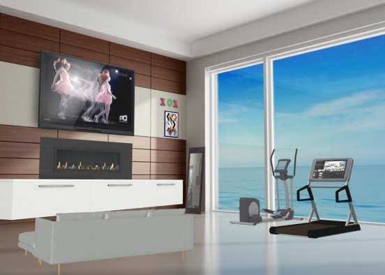 The room with a view. Design Rendering