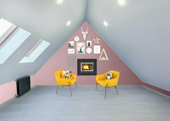 Relax room Design Rendering