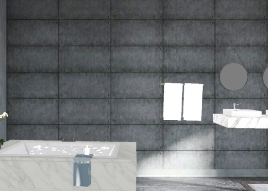 Ванная комната  Design Rendering