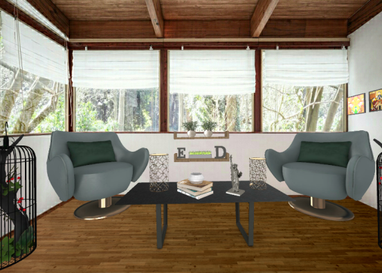 Small livingroom Design Rendering