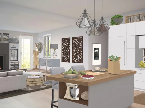 Professional interior design created with Homestyler 3D design software