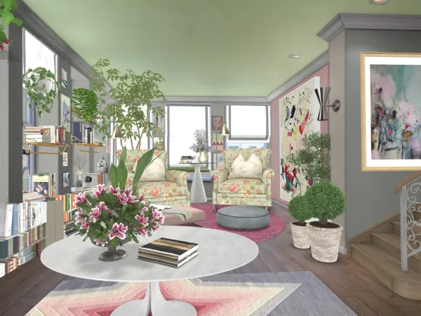 Professional interior design created with Homestyler 3D design software