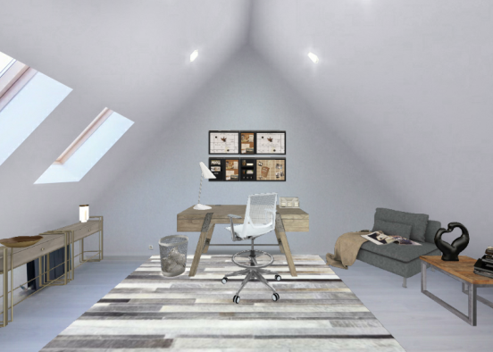 Dream office Design Rendering