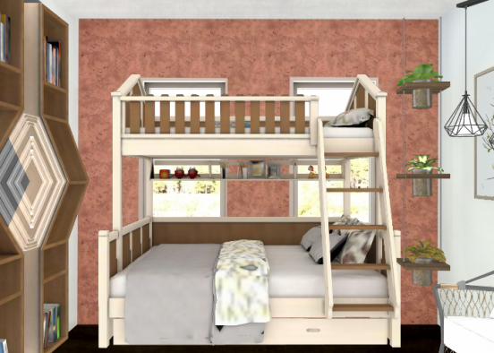 Guest room for everyone! Design Rendering