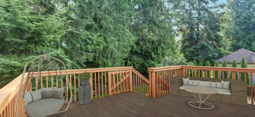 outside deck 