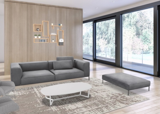 marie’s living room Design Rendering