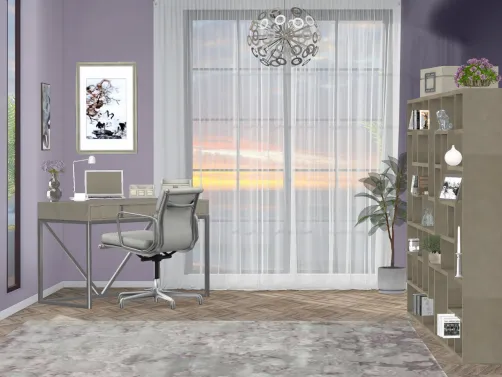 Violet & Grey Office