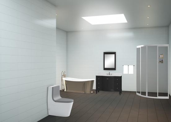 amazing bathroom Design Rendering