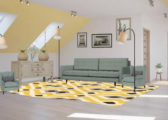 Living Room love!!! Design Rendering