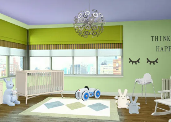 Room baby Design Rendering