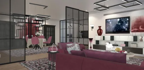 Purple home 💜🤍🖤