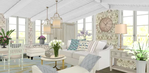Rural summer  Living room ⚘