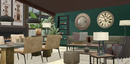 Industrial living room ⚘