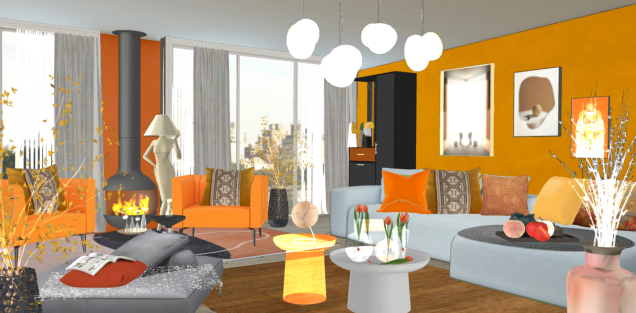 Marigold living room 