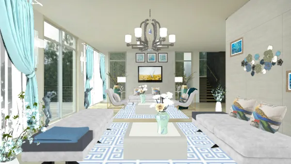Professional interior design created with Homestyler 3D design software