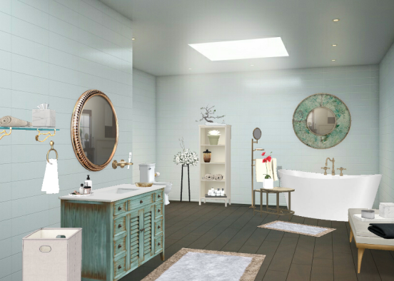 Bathroom serenity  Design Rendering