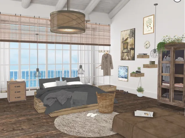 beach bedroom 
