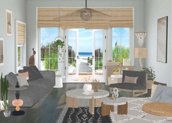 the beach front Design Rendering