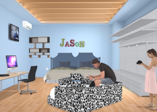 Jason’s room Design Rendering