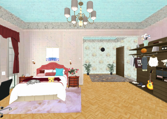 Спальня моей мечты :3 Design Rendering