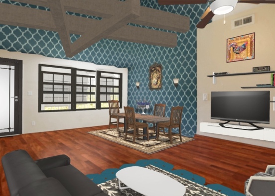 sone bedroom apartment  Design Rendering