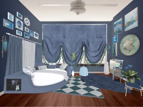 ma chambre bleu 💙💙💙💙💙