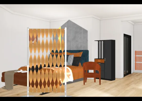 Marigold Bedroom Design Rendering