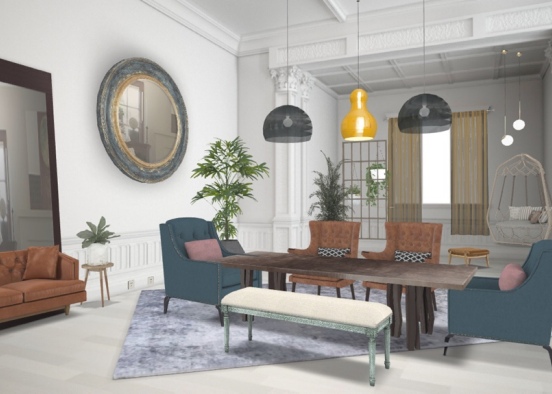 mirror mirror on the wall who has the fairest dining room of them all  Design Rendering