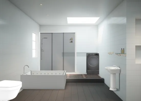 baño  Design Rendering
