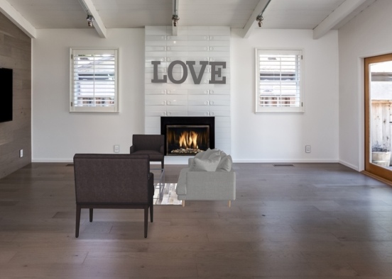 The Harrison's Living room Design Rendering