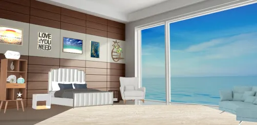 Dream beach bedroom