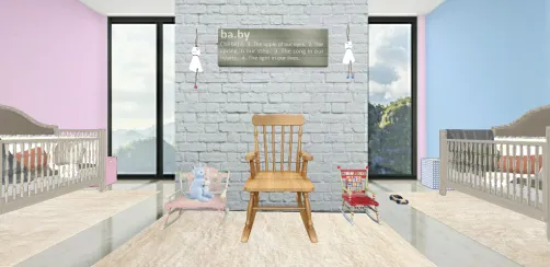 Baby twin room
