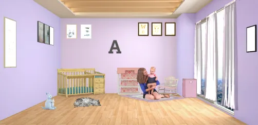 Baby girl bedroom