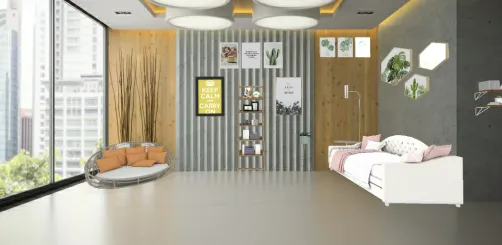 Planty... modern Teen room 